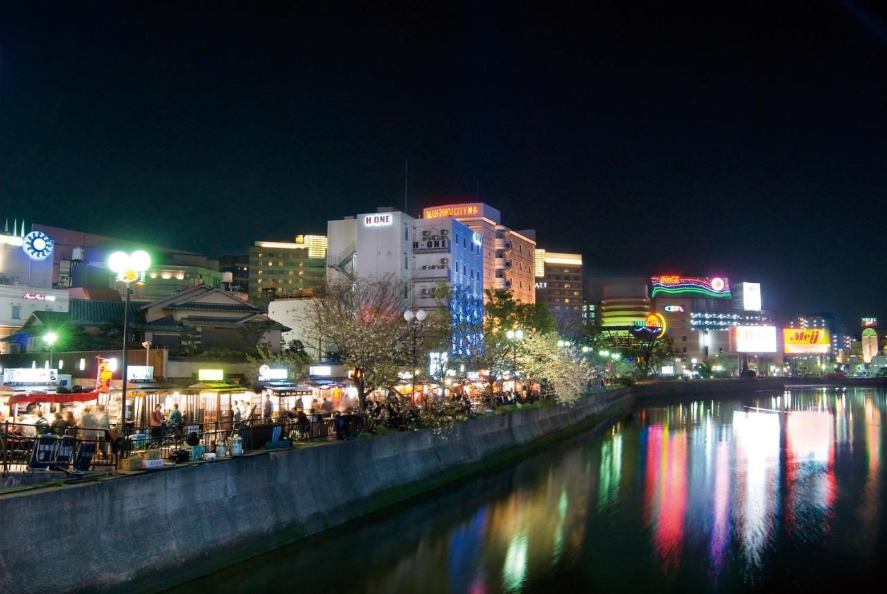 Mizuka Daimyo 7 - Unmanned Hotel - Fukuoka  Bagian luar foto